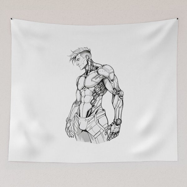 Item preview, Cyborg Man designed and sold by ArtCraftLab.