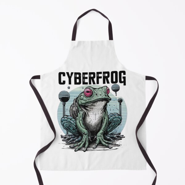 Item preview, Cyberfrog: Futuristic Sci-Fi Frog Art designed and sold by love3617.