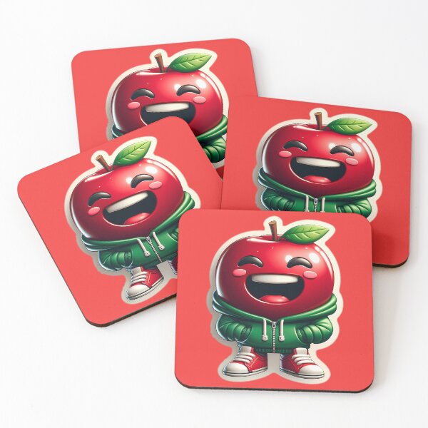 Item preview, Design stickers hilarious red Apple 7 designed and sold by P2Genies.