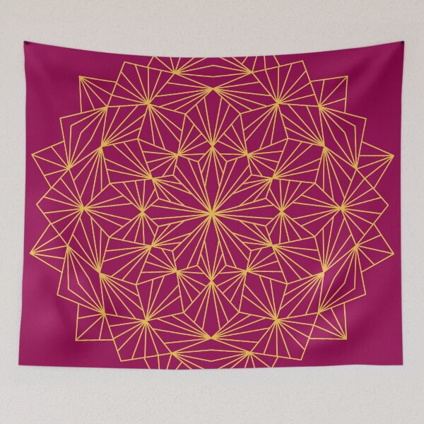 Item preview, star rosette scarlet designed and sold by azuliluza.