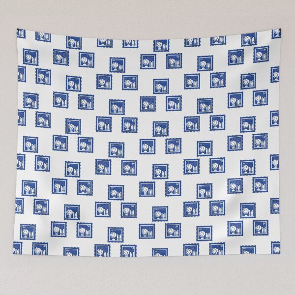Item preview, Global Studies | Royal Blue & White Stamps | College International Relations Major | Literature Graduate School Class | World Historian Job | University Degree Minor | StampHeed 006 designed and sold by StampHeed.