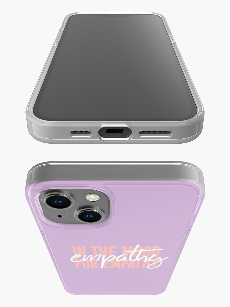 Alternate view of Lavender Empathy iPhone Case