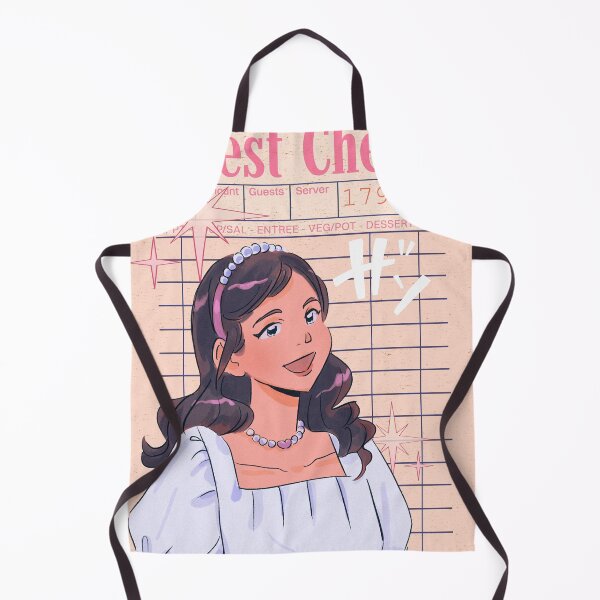 Item preview, Vintage Guest Check - Cute Anime Girl designed and sold by bowsbotanicals.
