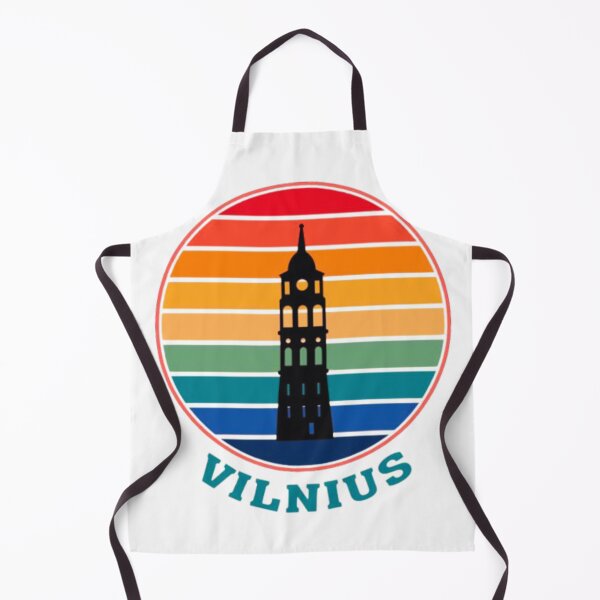 Item preview, Vilnius Skyline Art - Iconic Lithuanian Cityscape Landmark designed and sold by BubbleSpy.