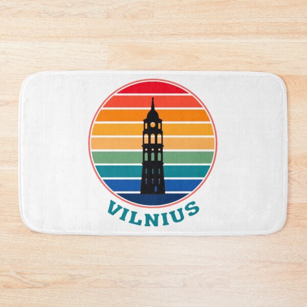 Item preview, Vilnius Skyline Art - Iconic Lithuanian Cityscape Landmark  designed and sold by BubbleSpy.
