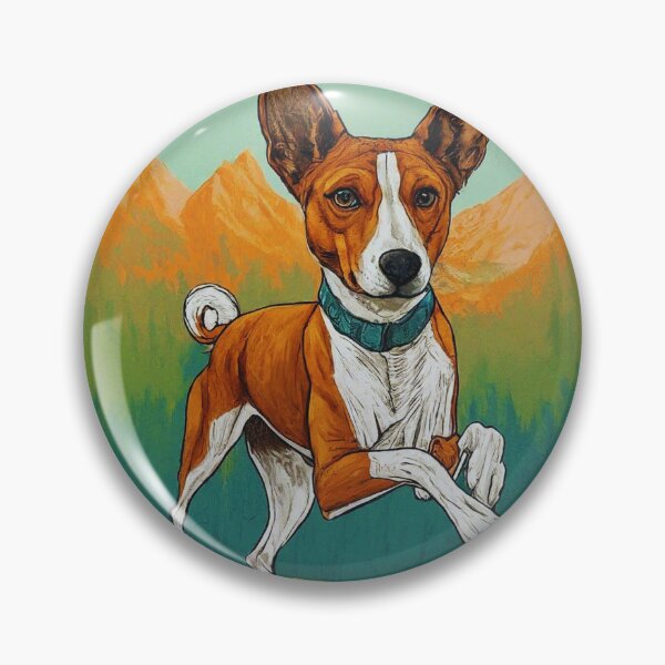 Item preview, Basenji Let’s go on a hike—no barks, just yodels of joy designed and sold by FitEnvy.
