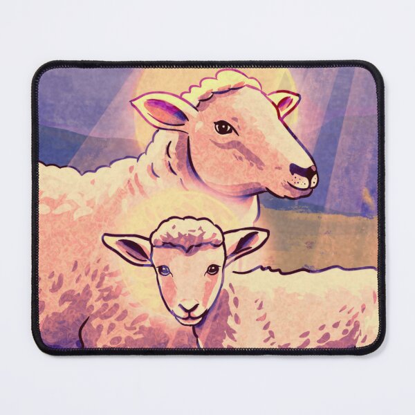 Item preview, Sacred Life - Cute sheep and lamb family designed and sold by Frank J. Art.