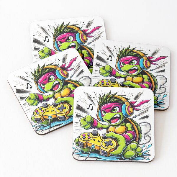 Item preview, Shell Shocked: The Gaming Turtle.  designed and sold by Davideus.