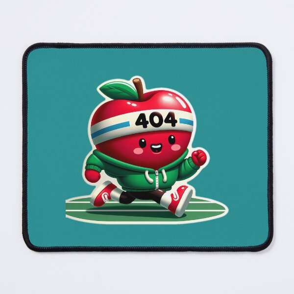Item preview, Design stickers Running Red Apple 3 designed and sold by P2Genies.