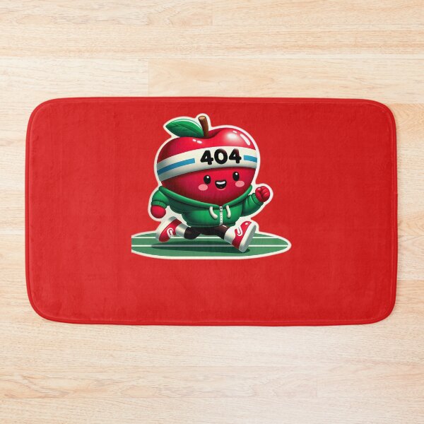 Item preview, Design stickers Running Red Apple 3 designed and sold by P2Genies.