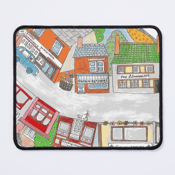 Item preview, Village Street Life designed and sold by SomeHappyThing.