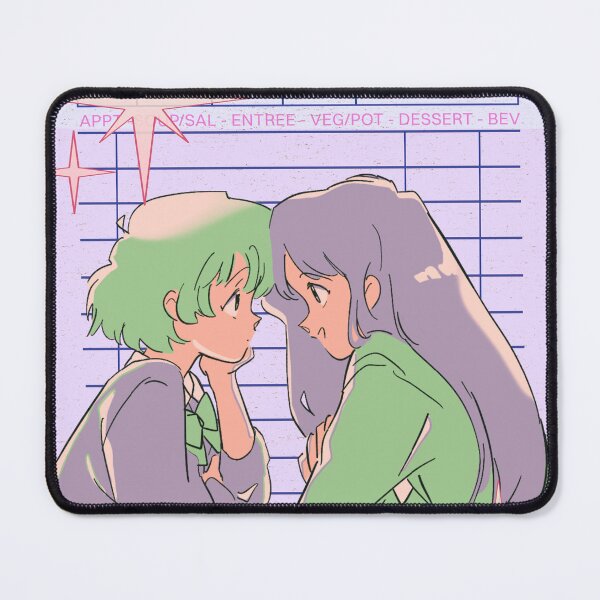 Item preview, Guest Check - Vintage Anime Couple designed and sold by bowsbotanicals.