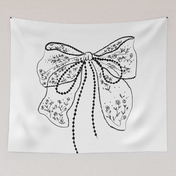 Item preview, Romantic Lace Bow Black designed and sold by Anis Illustration.
