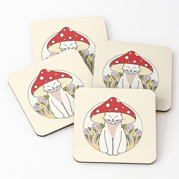 Item preview, Mushroom Cat designed and sold by Purrfectionista.