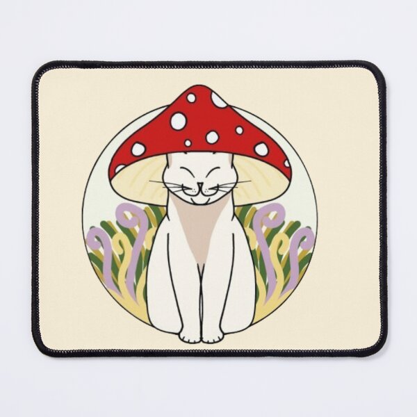 Item preview, Mushroom Cat designed and sold by Purrfectionista.