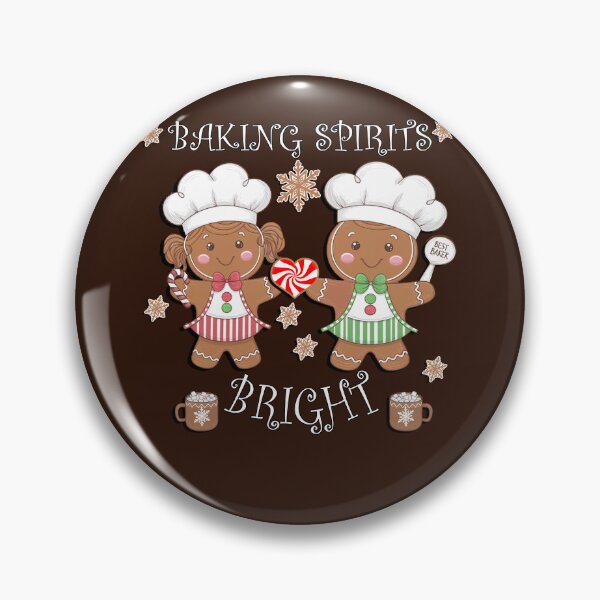 Item preview, Christmas Baking Spirits Bright Squad Gingerbread designed and sold by tamdevo1.