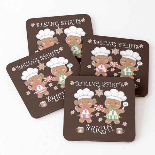 Item preview, Christmas Baking Spirits Bright Squad Gingerbread designed and sold by tamdevo1.