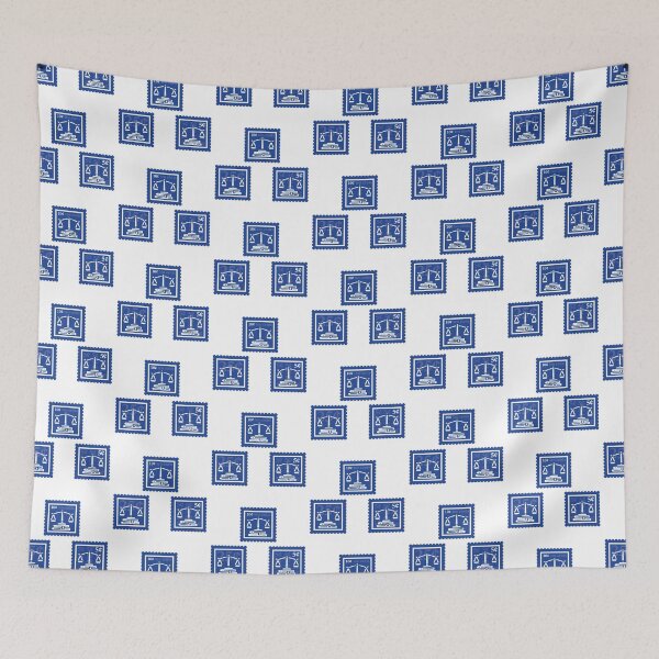 Item preview, Law | Royal Blue & White Stamps | College Legal Studies Major | Judicial Ethics Graduate School Class | Pre Law Lawyer Judge Job | University Degree Minor | StampHeed 006 designed and sold by StampHeed.
