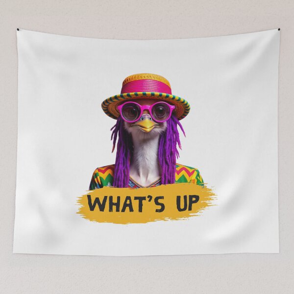 Item preview, HALLO - OSTRICH – Cool Street Style OSTRICH Design designed and sold by Colorful-Garden.