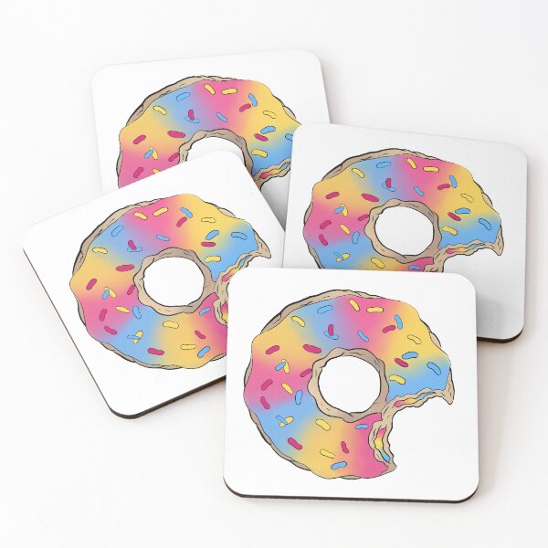 Item preview, Pride doughnut (Pansexual) designed and sold by ikigaiartist.