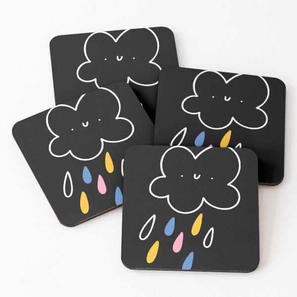 Item preview, cloud and rain designed and sold by chromNDR.