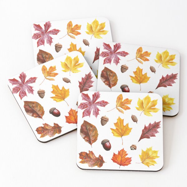 Item preview, Autumn leaves. Stickers designed and sold by Art-Beans.