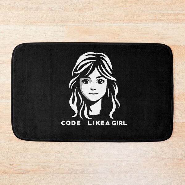 Item preview, Empowering Women in Tech: Code Like a Girl Illustration designed and sold by tutoo clothes.