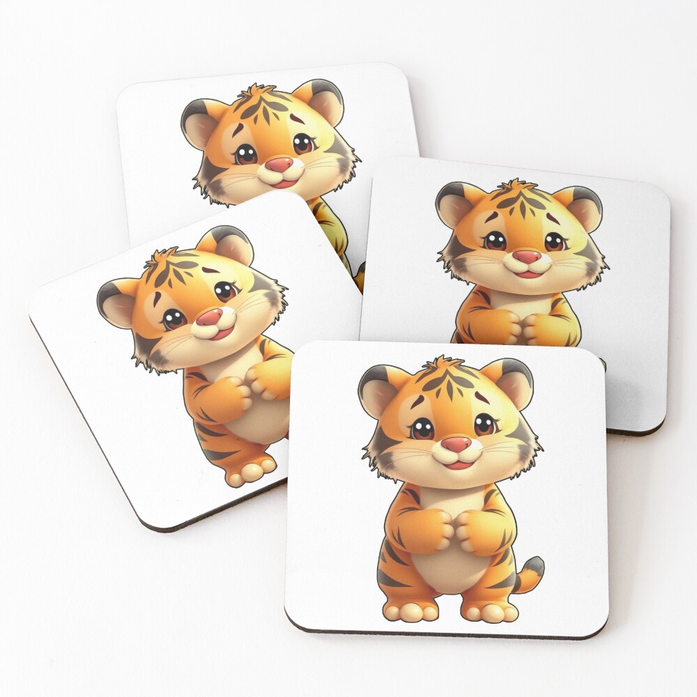 Item preview, Coasters (Set of 4) designed and sold by InsectWorldofAI.