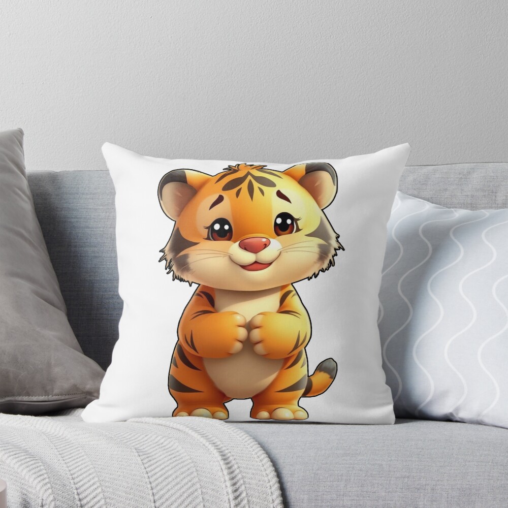 Item preview, Throw Pillow designed and sold by InsectWorldofAI.