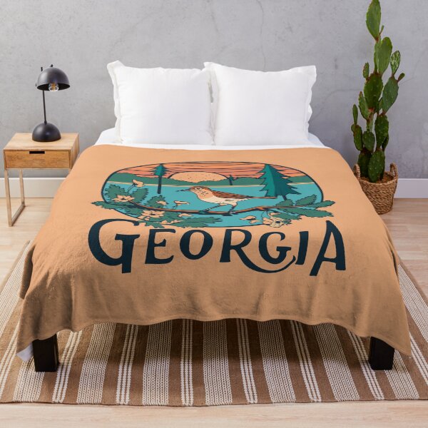 Item preview, Georgia - Vintage Sunset - Travel Badge designed and sold by Amazing States of America.