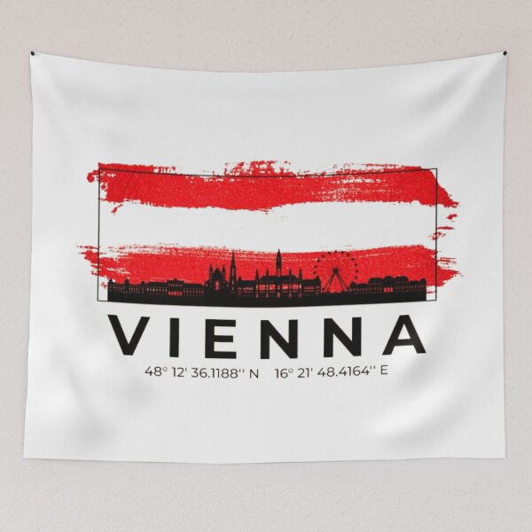 Item preview, Vienna Skyline Art – Capturing Austria’s Iconic Cityscape designed and sold by BubbleSpy.
