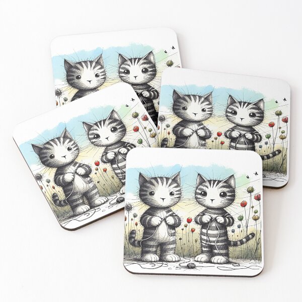Item preview, Kittens designed and sold by Love-All-Kind.