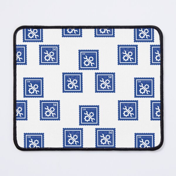 Item preview, Mechanical Engineering | Royal Blue & White Stamps | College Automation Major | Robotic Mechanics Graduate School Class | Manufacture Engineer Job | University Degree Minor | StampHeed 006 designed and sold by StampHeed.