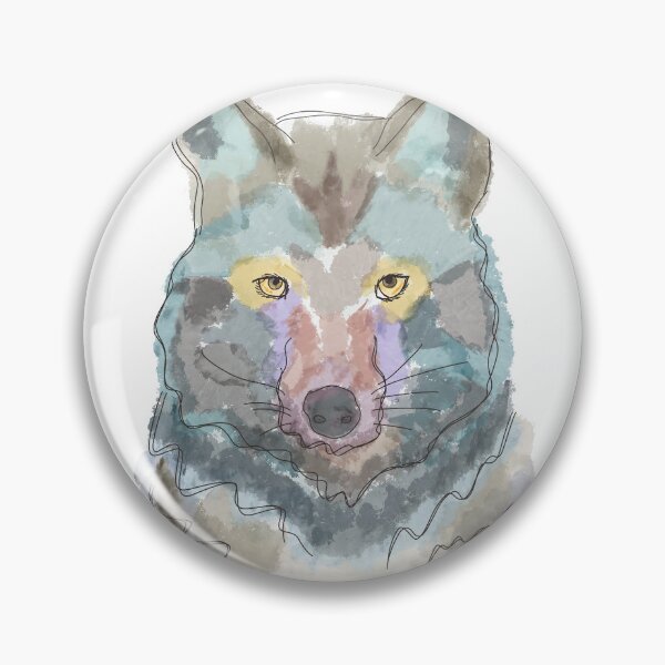 Item preview, Colourful Husky contour line art designed and sold by Kumquat-Lemon.