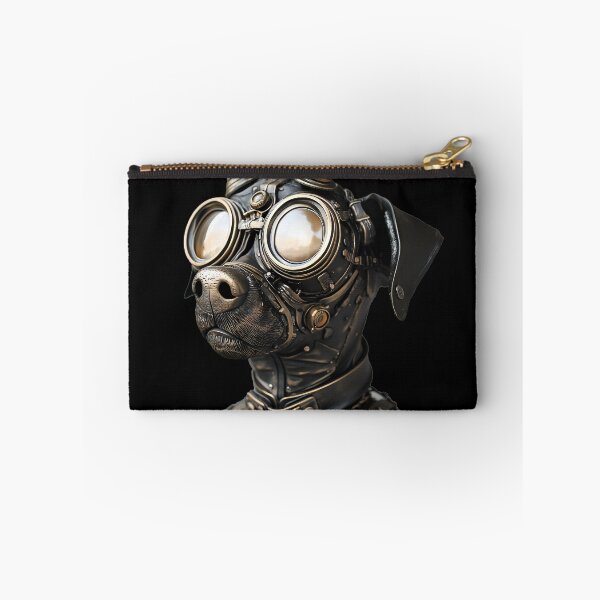 Item preview, Steampunk Dog in Goggles designed and sold by effervescence.