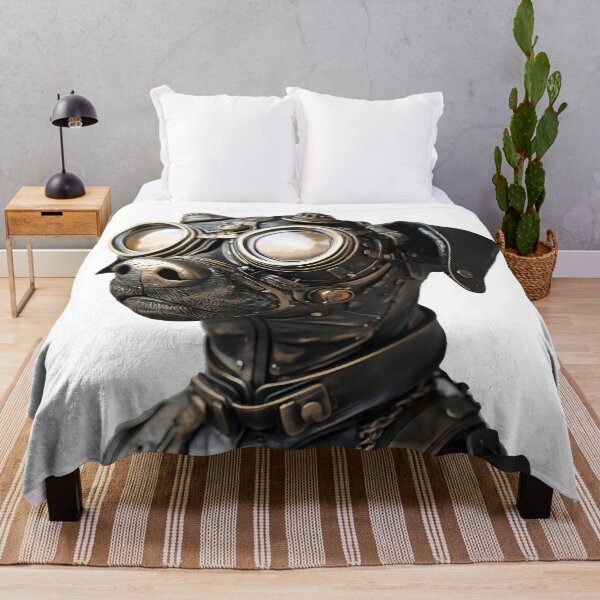 Item preview, Steampunk Dog in Goggles designed and sold by effervescence.