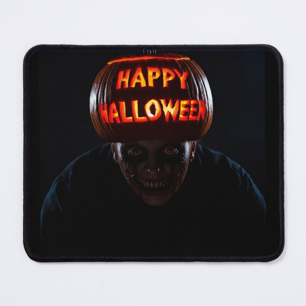 Item preview, Pumpkin-Headed Figure Wishes Happy Halloween designed and sold by EDRockShirts.