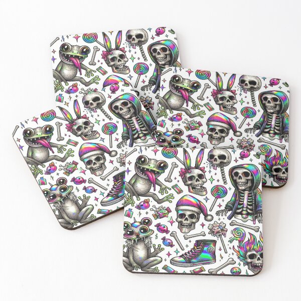 Item preview, "Undead Animals with Shimmering Holograms and Footwear" designed and sold by Imaginarium of Chaos falcon88 .
