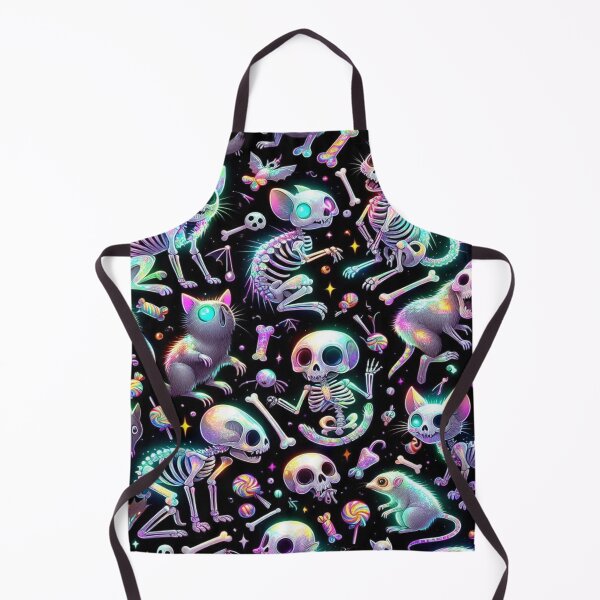 Item preview, "Dead Halloween Animals with Holographic Bones" designed and sold by Imaginarium of Chaos falcon88 .