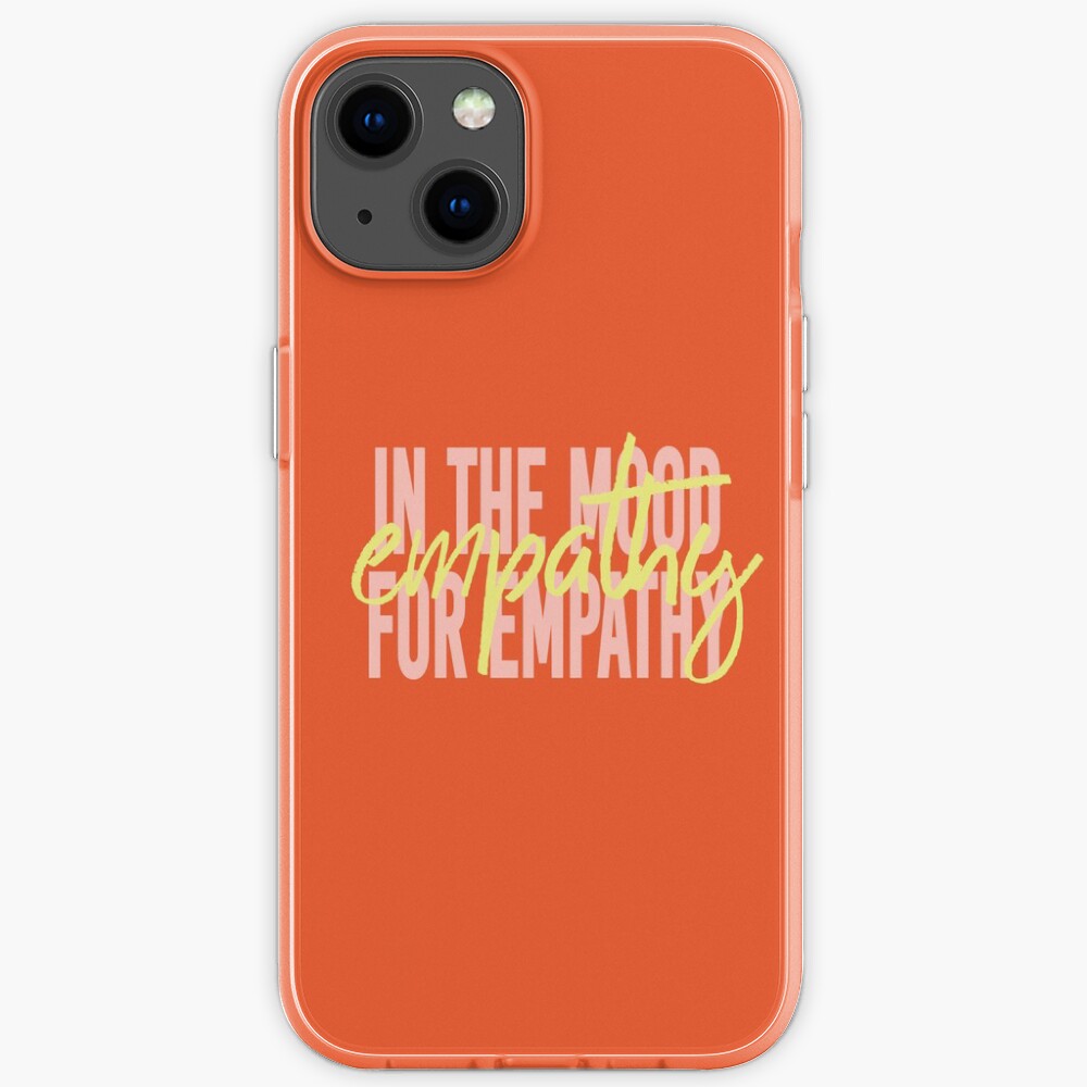 Orange Empathy iPhone Case