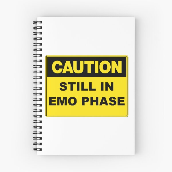 Item preview, Caution: Still in Emo Phase designed and sold by RuthandRose.