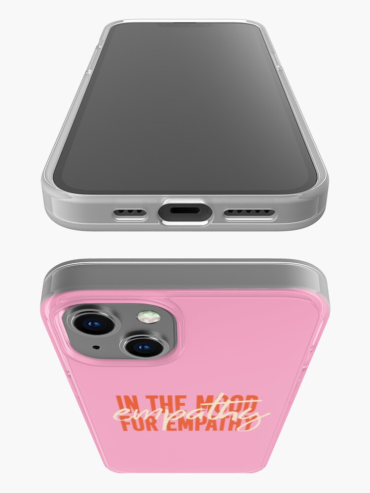 Alternate view of Pink Empathy iPhone Case