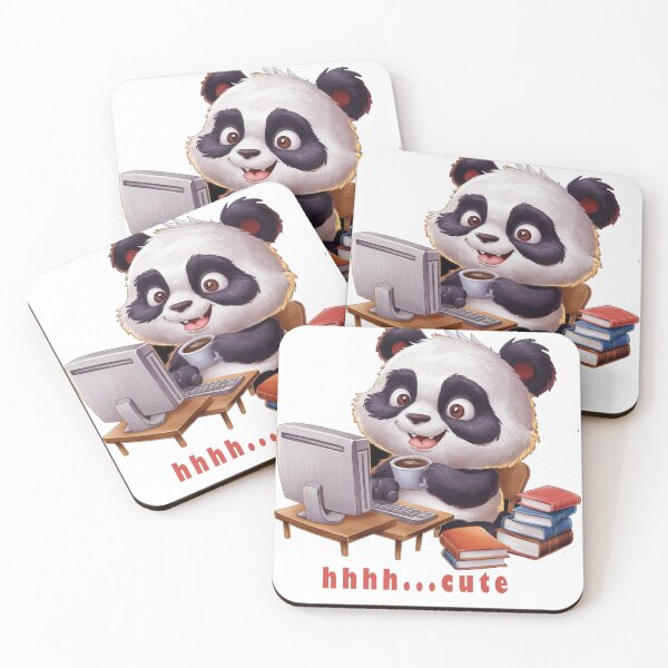 Item preview,  Super cute panda black _ white _ pink_ hhhh designed and sold by RAZ1995.