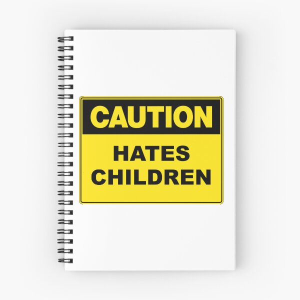 Item preview, Caution: Hates Children designed and sold by RuthandRose.