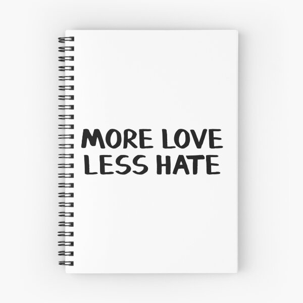 Item preview, More love less hate designed and sold by allthetees.
