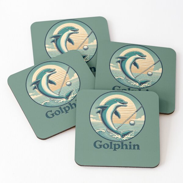 Item preview, Golfing Dolphin Golphin designed and sold by FrictionMaxxing.