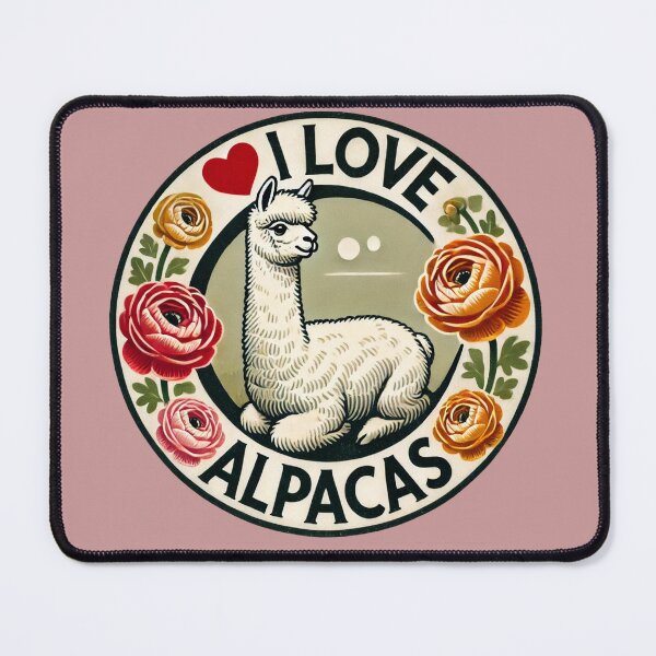 Item preview, I Love Alpacas designed and sold by FrictionMaxxing.