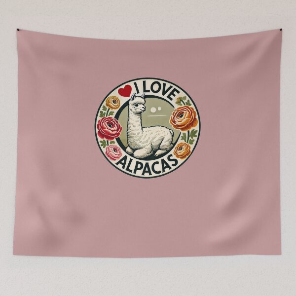 Item preview, I Love Alpacas designed and sold by FrictionMaxxing.