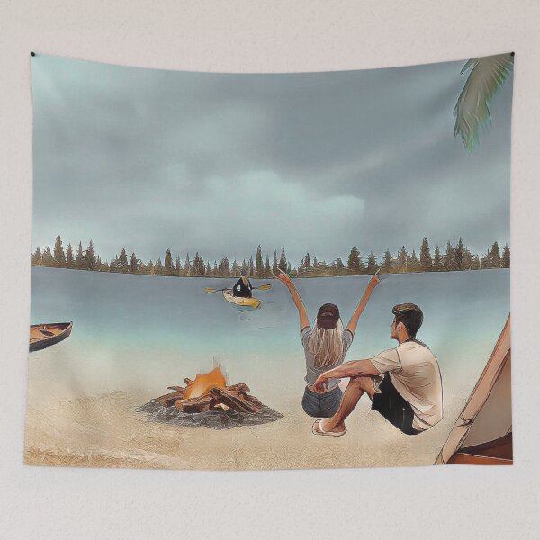 Item preview, LET'S CAMP designed and sold by Salisha Wheeler.