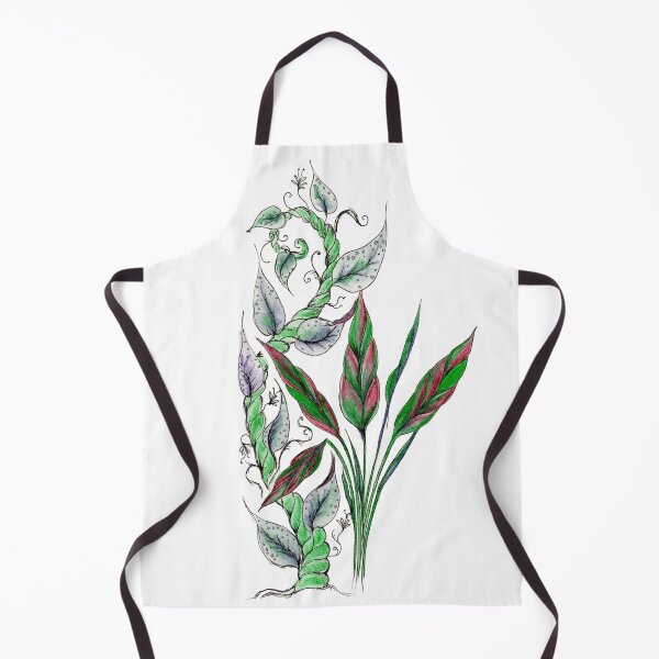 Item preview, Twisting vine and creepy leaves watercolour painting designed and sold by ChaseWilderness.